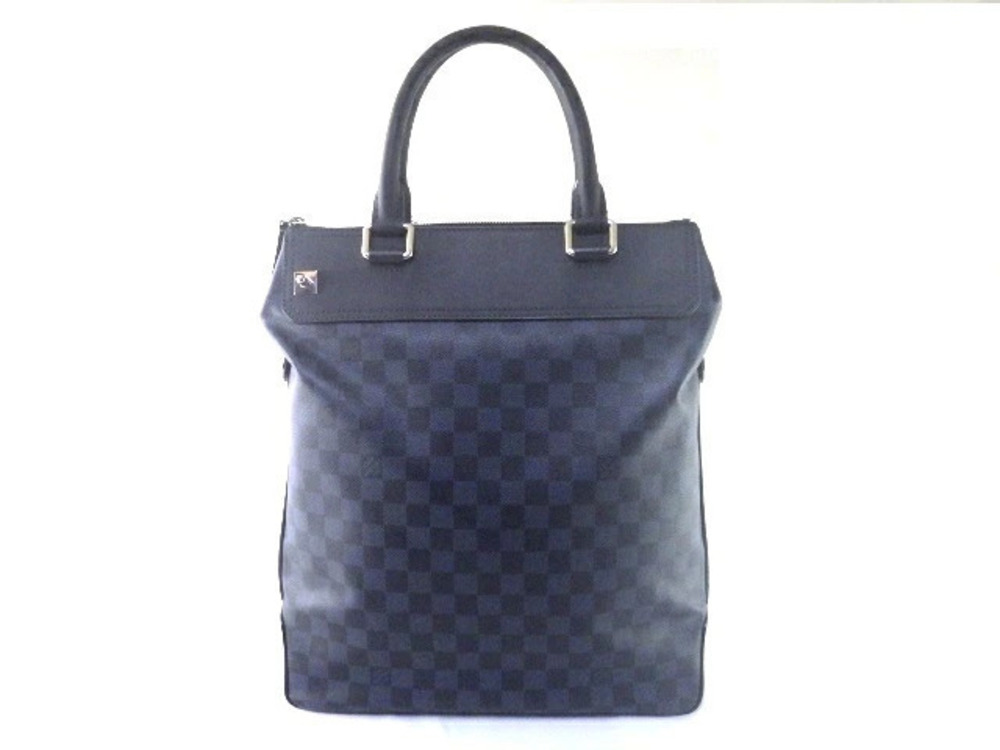 LOUIS VUITTON Shoulder Bag Greenwich Damier Cobalt Blue
